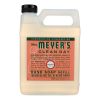 Mrs. Meyer's Clean Day - Liquid Hand Soap Refill - Geranium - Case of 6 - 33 fl oz.