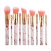 Color: Pink, style: Opp - 10 marble makeup brush sets, beauty tools, blush, eye shadow, face modification, 5 big 5 small explosions.