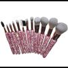 style: D - High-end Diamond-studded Makeup Brush Set Of 12 Makeup Brushes And Blush Brushes