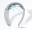 Color: Red, style: Battery models - Multifunctional neck vibration pulse cervical massager