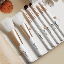 Color: White - Makeup Brush Set