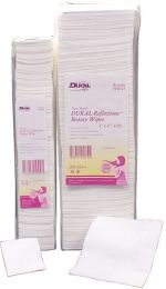 . Case of [10] Beauty Wipes - 4 ply, 200 Pack, 4" x 4" .