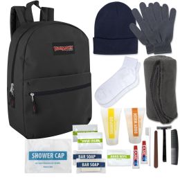 . Case of [12] Hygiene & Winter Kits - 5 Essentials, 15 Toiletries .