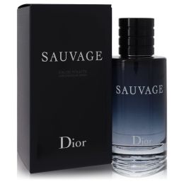 Sauvage by Christian Dior Eau De Toilette Spray (Refillable) 3.4 oz