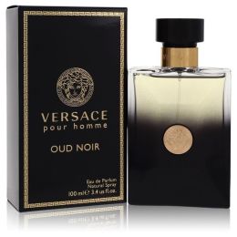 Versace Pour Homme Oud Noir Eau De Parfum Spray 3.4 Oz For Men